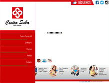 Tablet Screenshot of centrosuba.com
